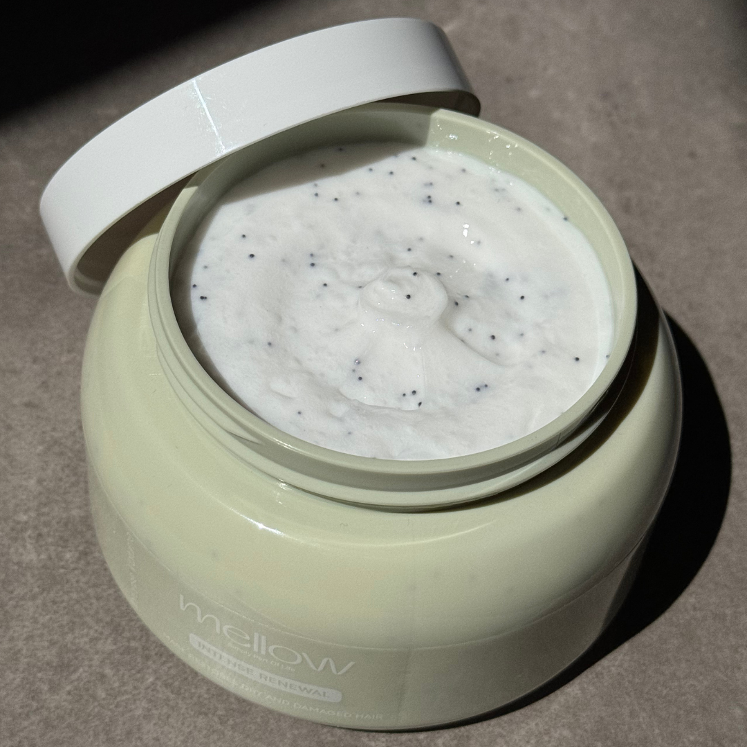 מסכת לחות נשטפת להזנה עמוקה וברק טבעי