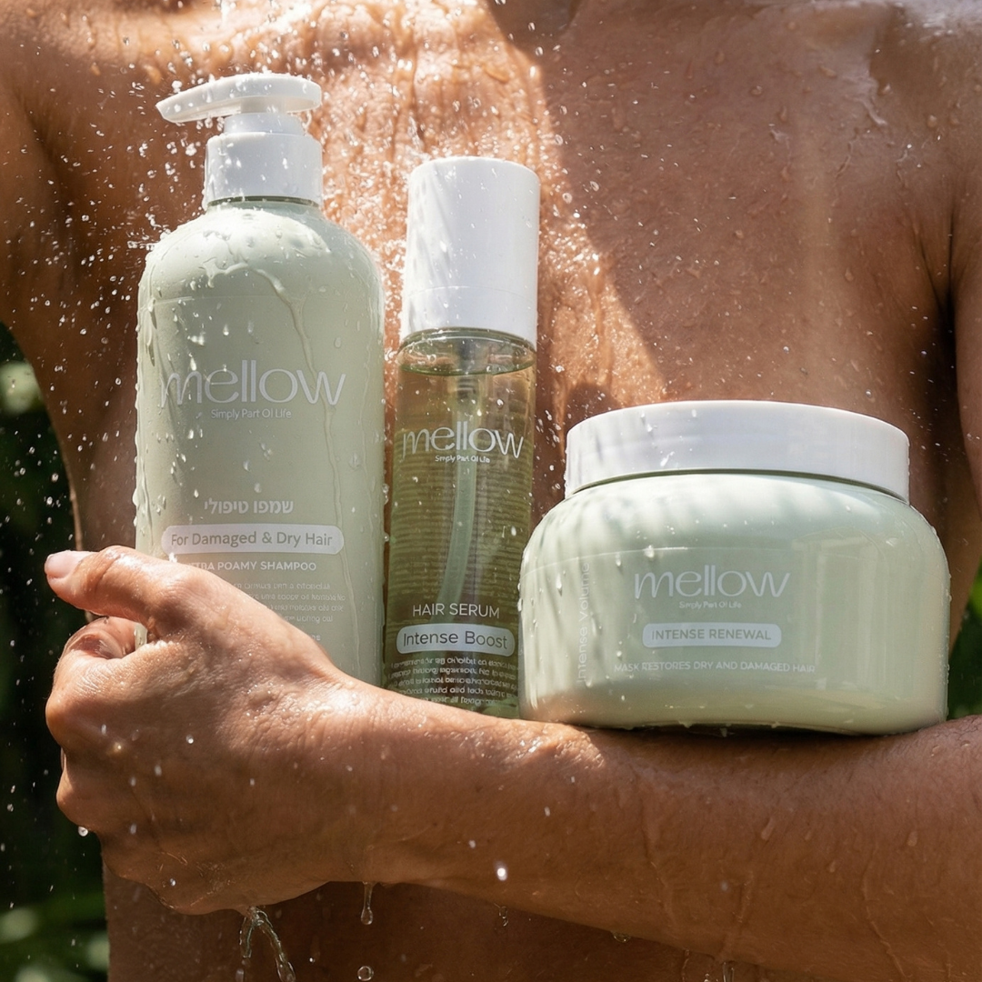 קיט שיקום שיער - שמפו סרום ומסכה