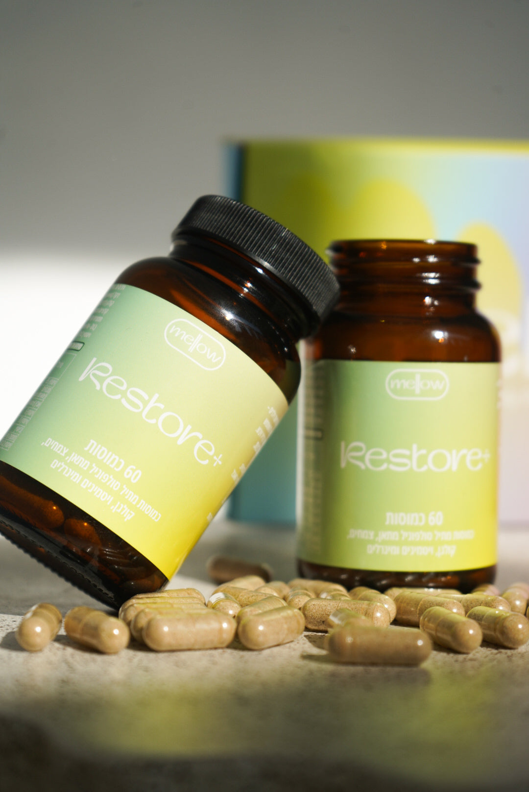 +Restore - לנשירה וחיזוק השיער לגבר