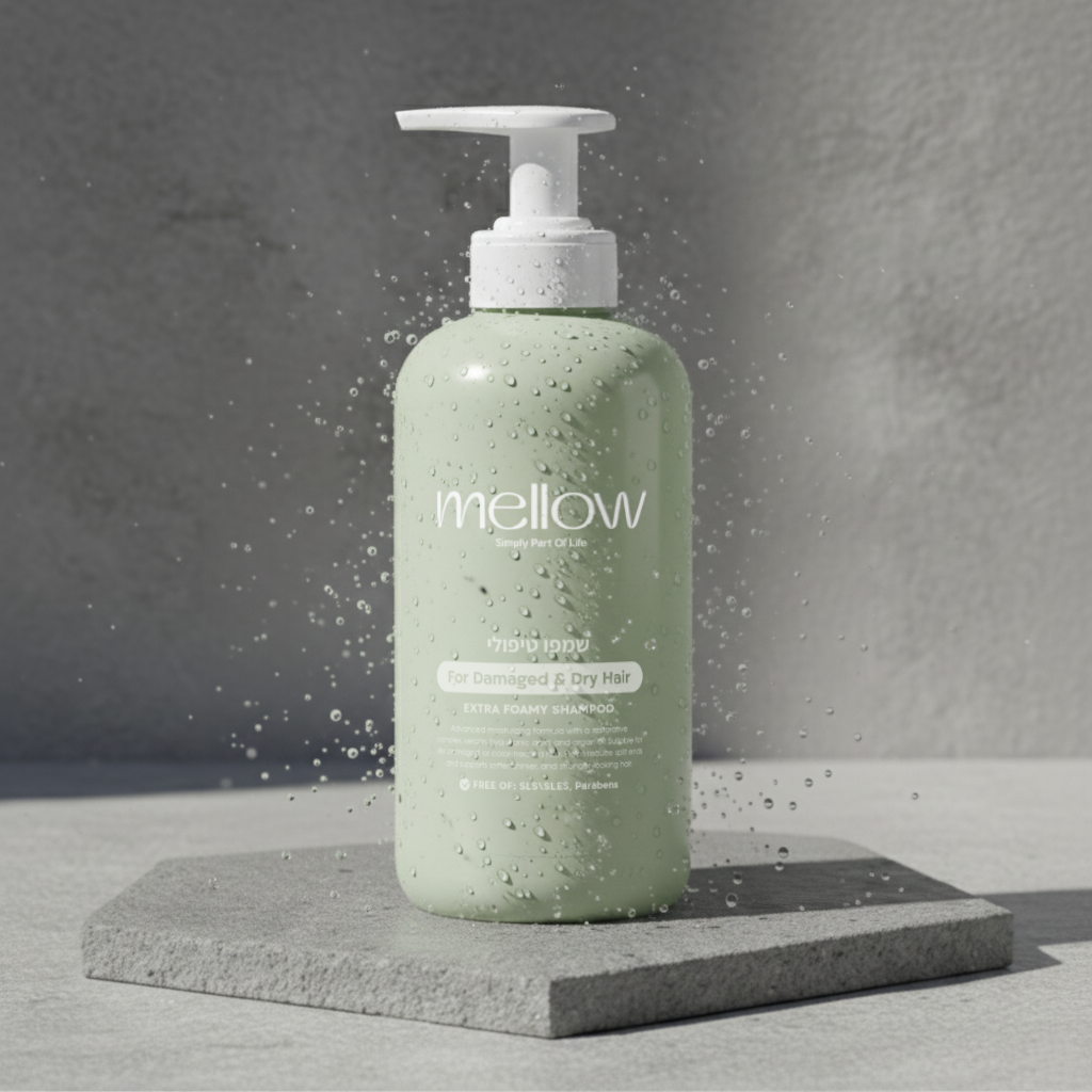 שמפו טיפולי משקם לשיער פגום, יבש או צבוע