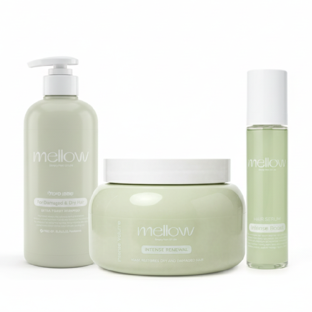 קיט שיקום שיער - שמפו סרום ומסכה