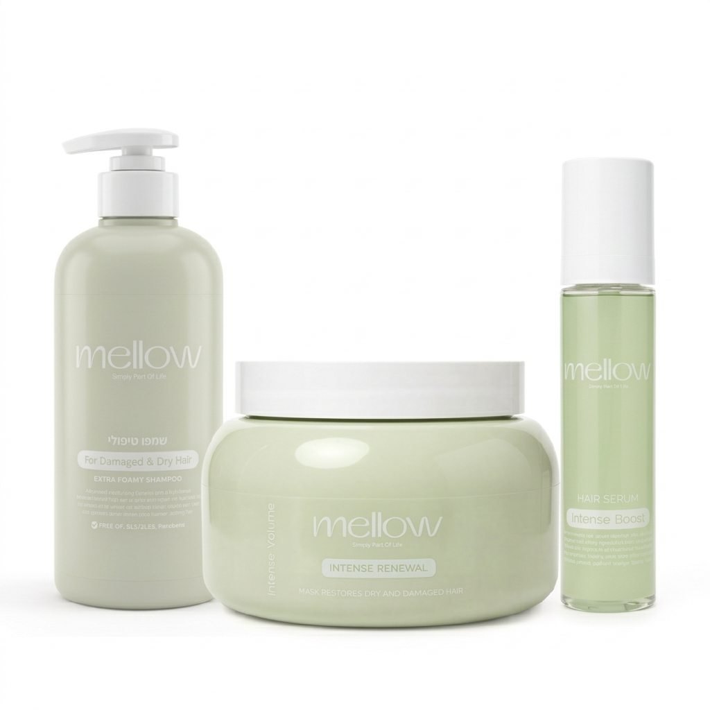 קיט שיקום שיער - שמפו סרום ומסכה