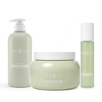 קיט שיקום שיער - שמפו סרום ומסכה